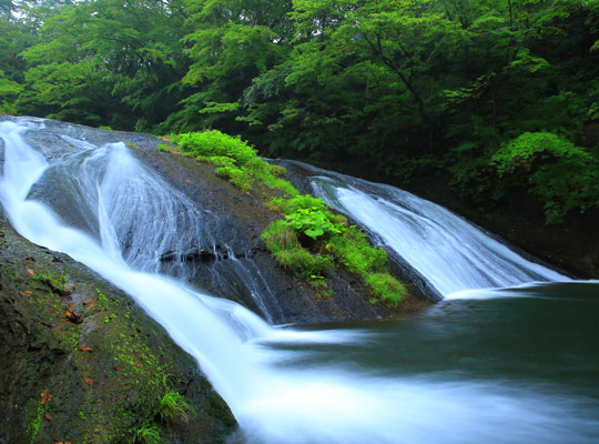 釜淵の滝