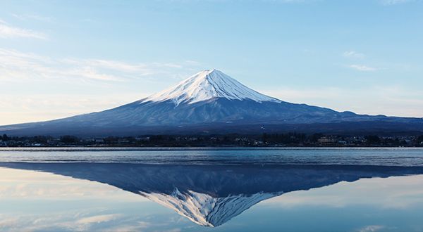 逆さ富士