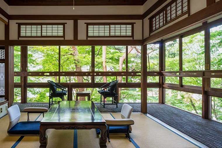 四万温泉 積善館 佳松亭・山荘