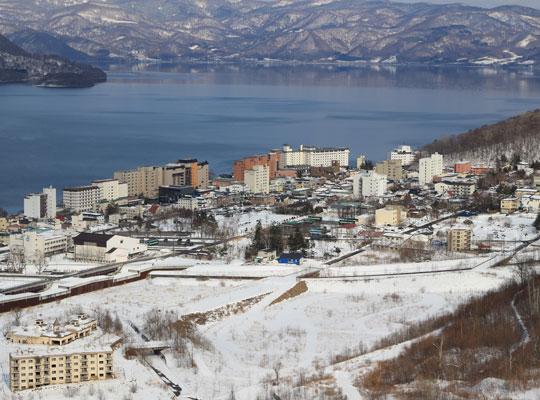 洞爺湖温泉街