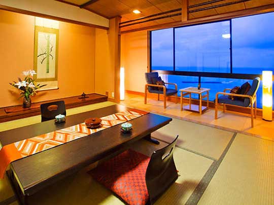 旅館 夕日ヶ浦 オーシャンフロント10畳