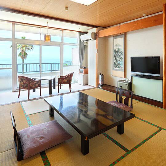 天草下田温泉 望洋閣 オーシャンビューの本館和室