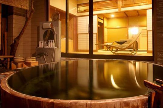 月岡温泉 広瀬館 ひてんの音
