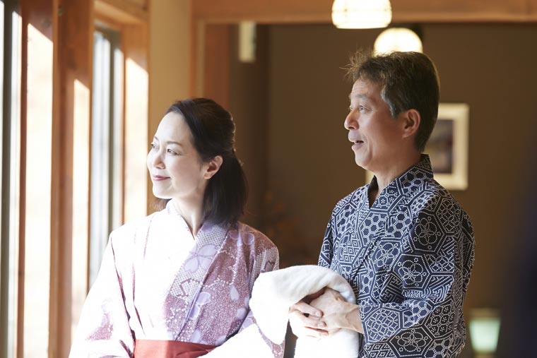 シニアの温泉旅行