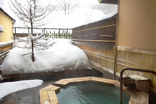 11種類の貸切露天風呂 水上高原/奥利根温泉 ホテルサンバード