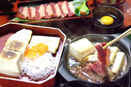 會津郷土食と桜鍋 鶴我 会津本店