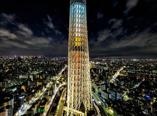 東京スカイツリーイーストタワーⓇ ソラマチダイニングからの眺望