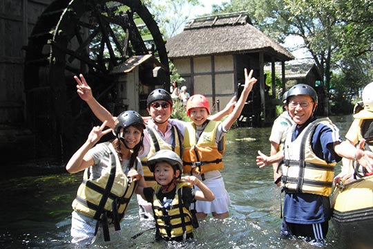 あめんぼう 安曇野清流川下り