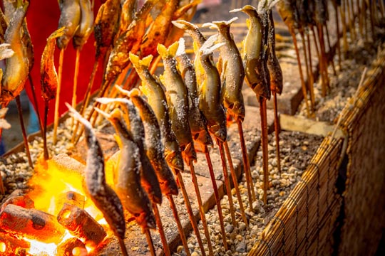 鮎料理