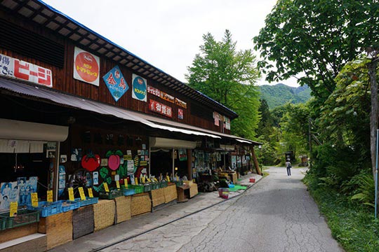 福地温泉朝市