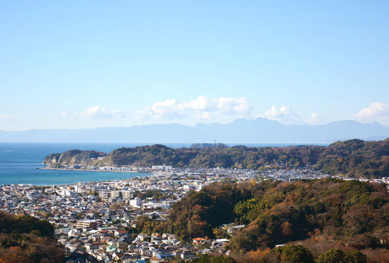 衣張山からの景色