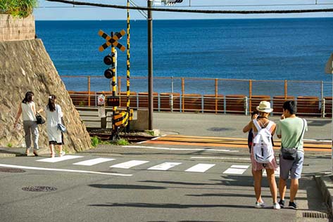 江ノ電 鎌倉高校前駅