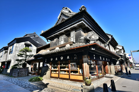 蔵造りの町並み