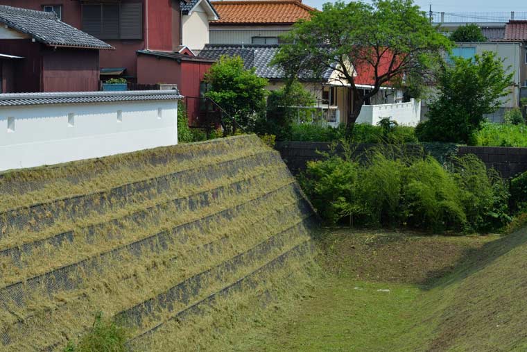 川越城中ノ門堀跡