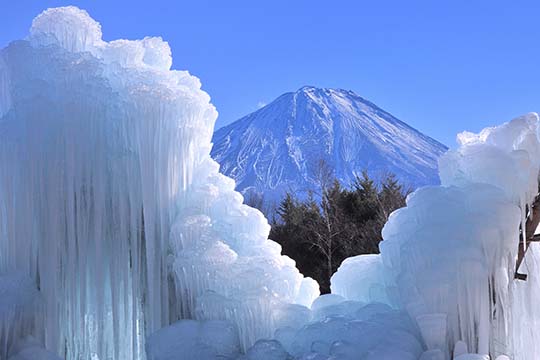 西湖樹氷まつり