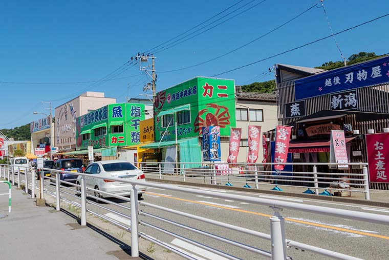 寺泊魚の市場通り(てらどまりさかなのいちばどうり)