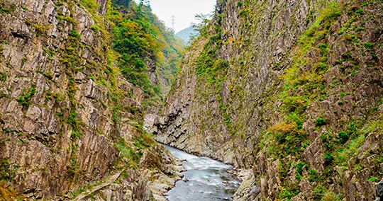 日本三大峡谷 清津峡