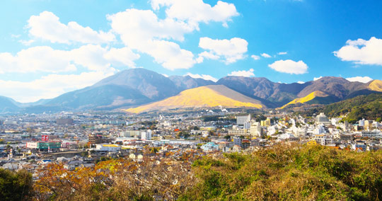 鶴見岳展望台