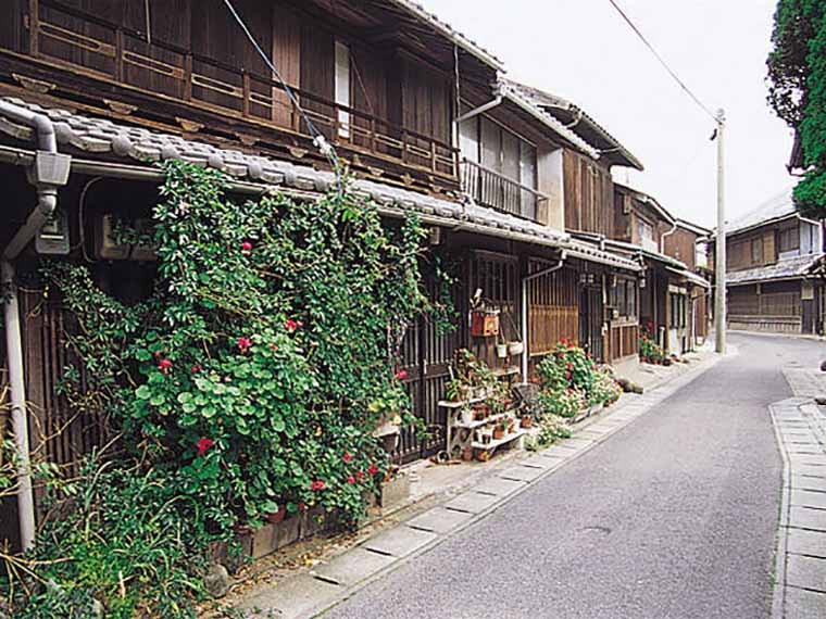 牛窓の街並み(しおまち唐琴通り)