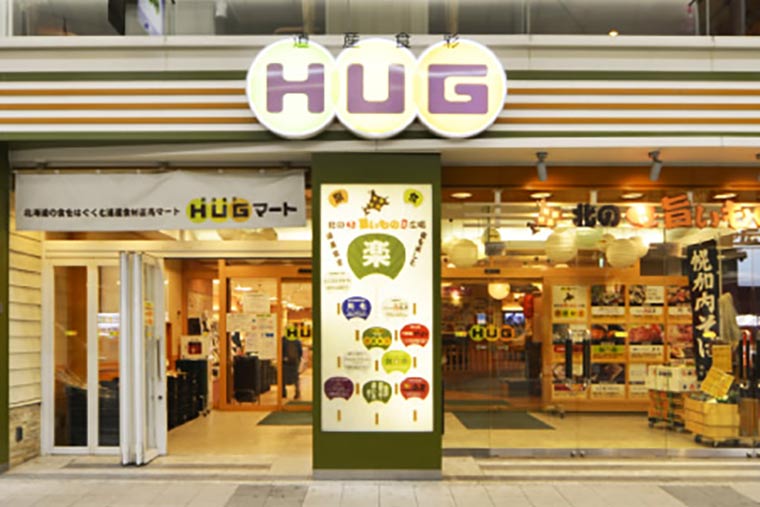 HUGマート、HUGイート