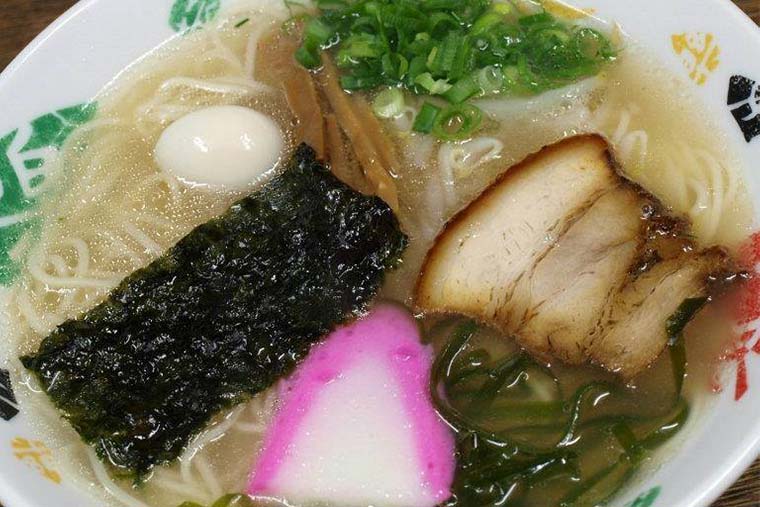 しまなみ海道 伯方の塩ラーメン さんわ
