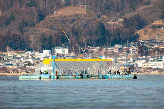 ワカサギ釣り