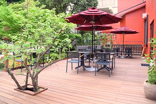 and garden museum café