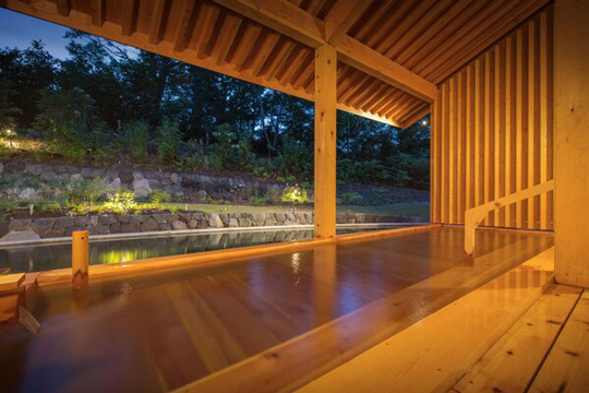 日本の山岳温泉リゾート 新玉川温泉