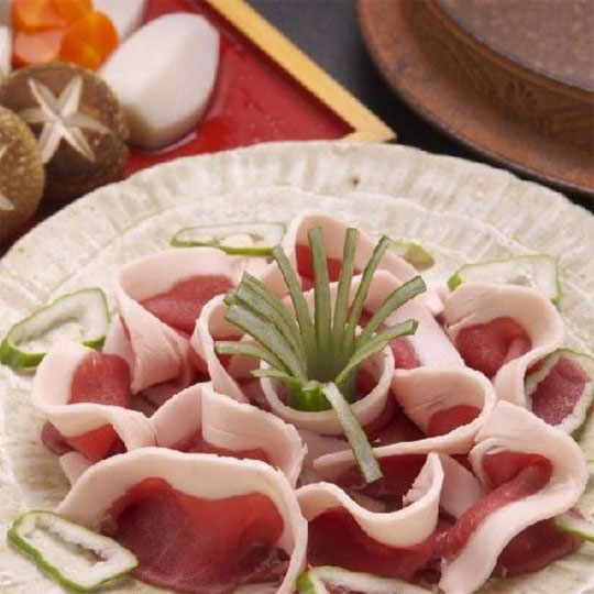湯ヶ島温泉 落合楼 村上 猪鍋