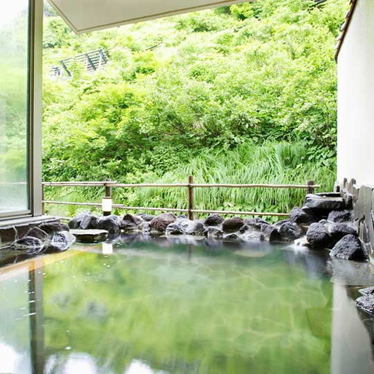 松之山温泉 酒の宿 玉城屋 露天風呂