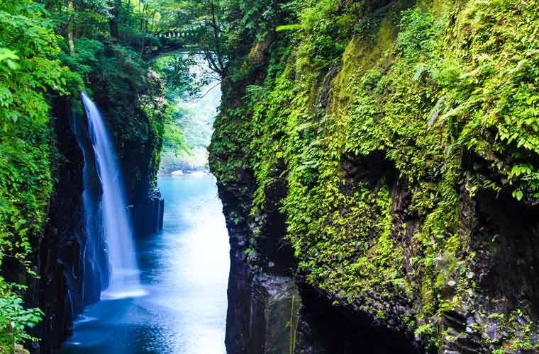 宮崎県 高千穂峡・真名井の滝