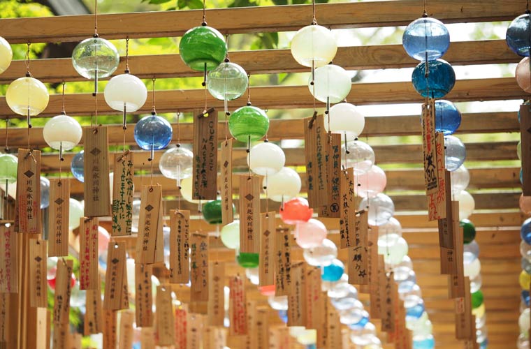 埼玉県 川越氷川神社 風鈴
