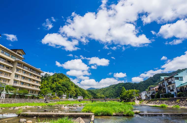 鳥取県 三朝温泉