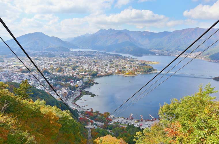 山梨県 ~河口湖~ 富士山パノラマロープウェイ