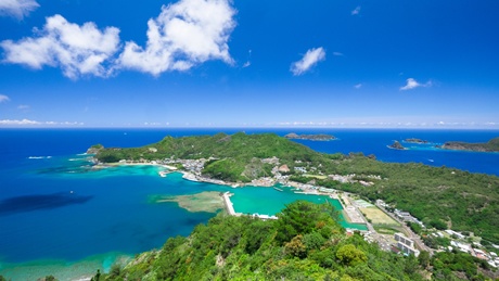 父島 旭山からの眺望