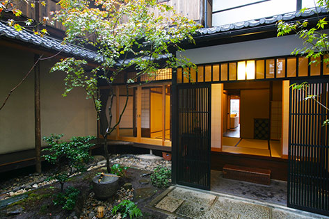 庵町家ステイ 美濃屋町 外観