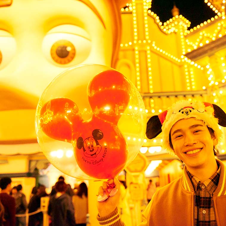 ディズニークリスマス 東京ディズニーシー 鈴木康介