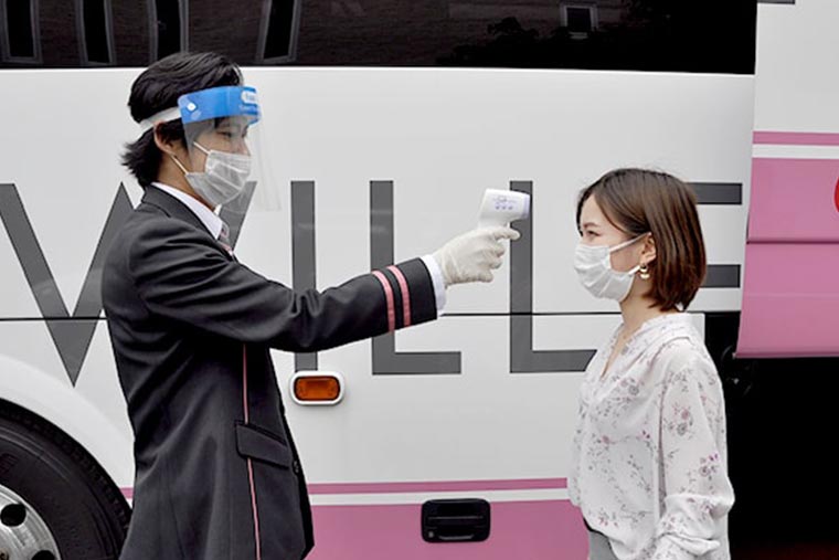 WILLER EXPRESS 衛生管理について乗客へも協力を呼び掛ける