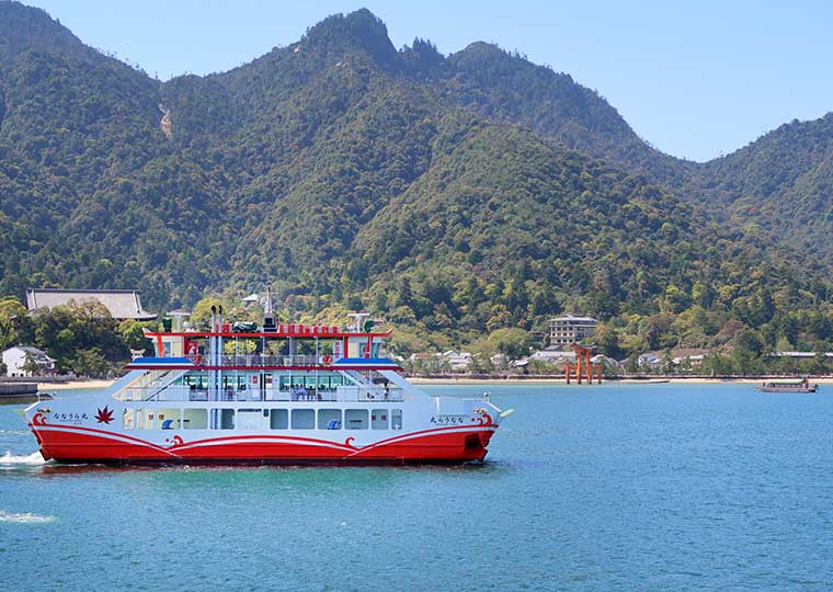 広島県 JR西日本宮島フェリー