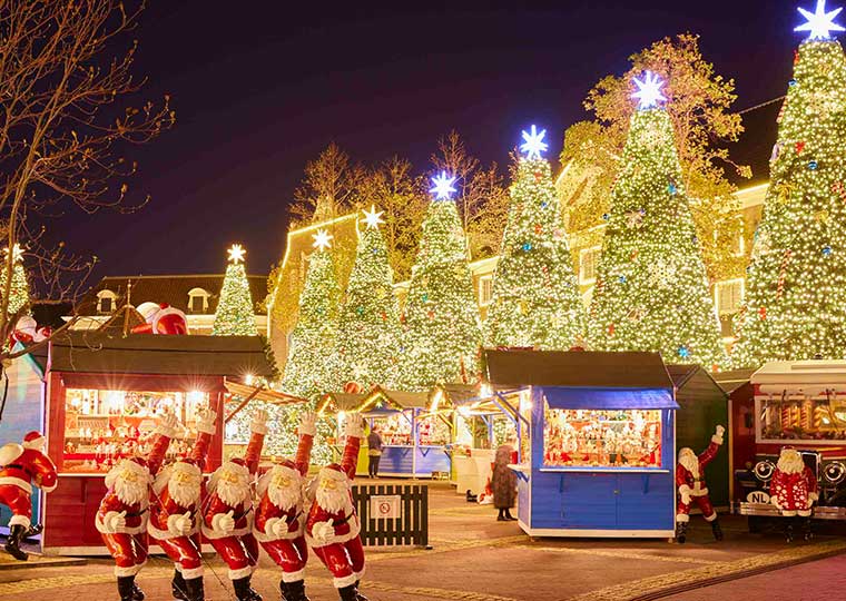 ハウステンボス 光の王国 光の街のクリスマス