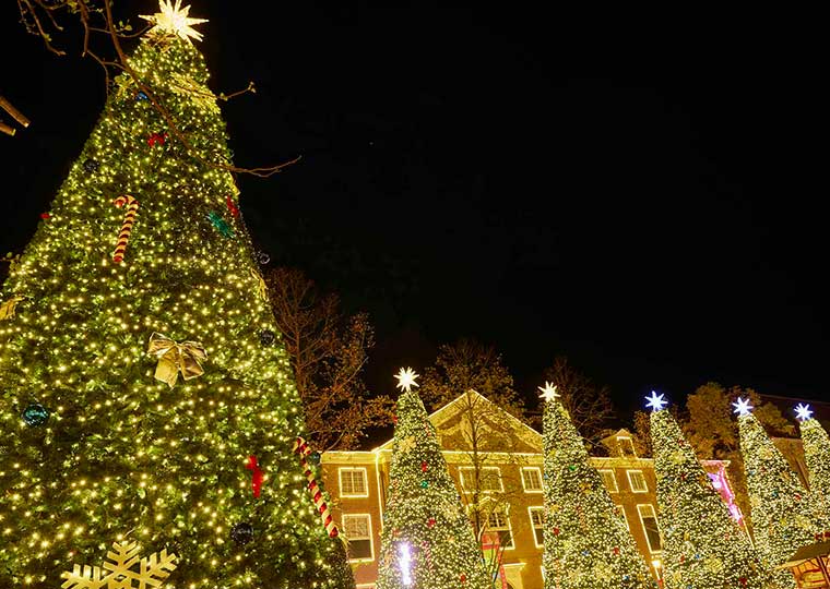 ハウステンボス 光の王国 光の街のクリスマス