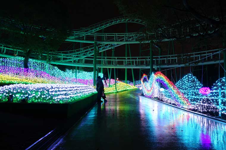 ひらかたパーク「光の遊園地」