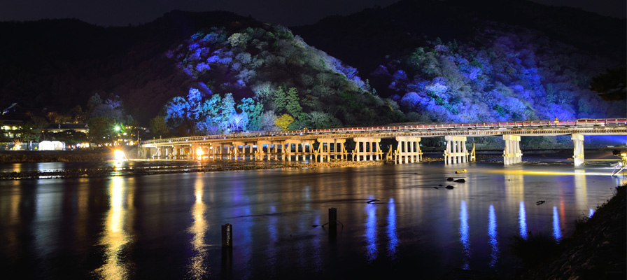 嵐山花灯路