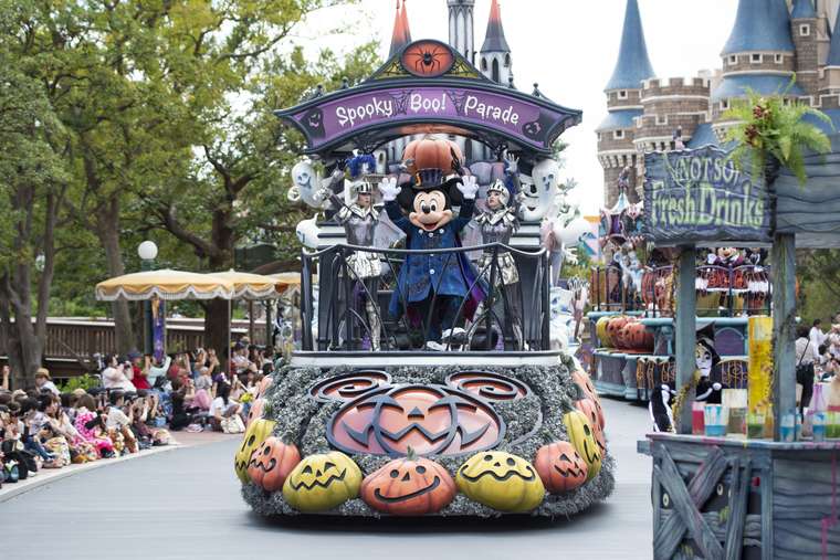 東京ディズニーランドのハロウィーン スプーキー Boo パレード を徹底取材 楽天トラベル