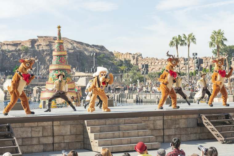 東京ディズニーシー ショー 「イッツ・クリスマスタイム!」
