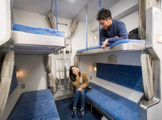 Train Hostel 北斗星