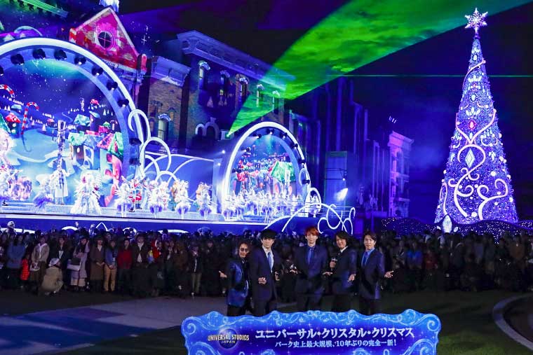 関ジャニ が開幕宣言 Usjの19年クリスマスイベント 楽天トラベル
