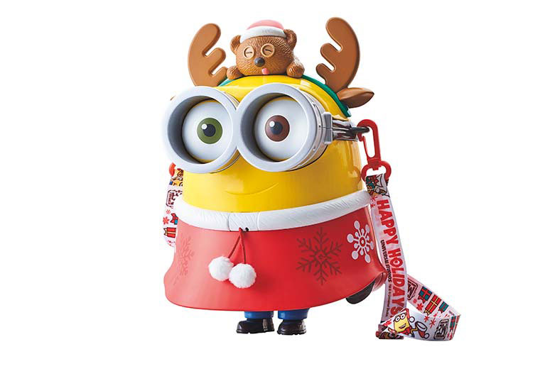 USJクリスマス2019 ミニオン ポップコーンバケツ