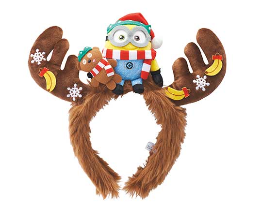 USJクリスマス2019 ミニオン カチューシャ