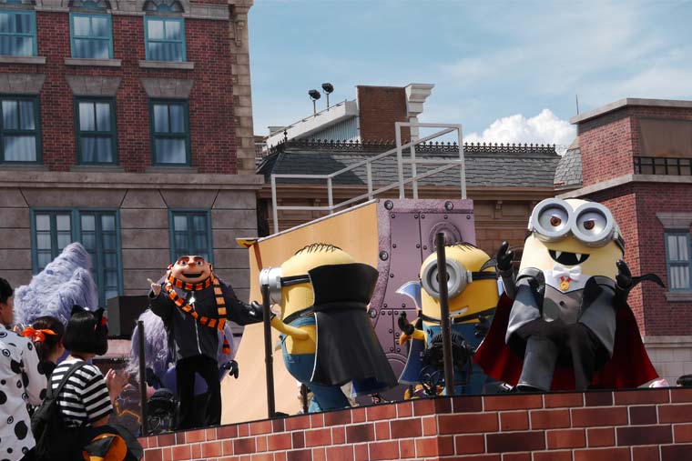USJ ミニオンこわかわパーティーエリア